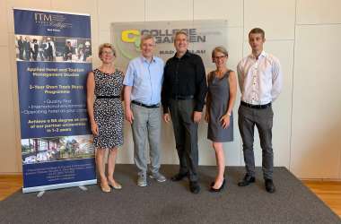 WUAS visits Tourism & Management College in Austria