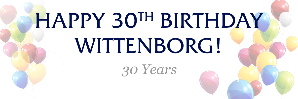 Happy Birthday Wittenborg