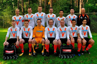 Junyeong Shin with his Apeldoorn football club, Victoria Boys Junyeong Shin with his Apeldoorn football club, Victoria Boys