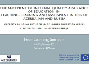 3 Key Takeaways from Erasmus+ IQAinAR Transnational Peer-Learning Seminar 