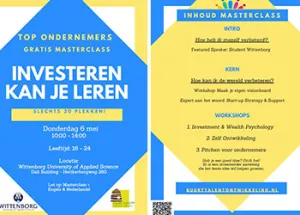 Wittenborg Entrepreneurial Students to Host 'Top Entrepreneurs' Free Masterclass in Amsterdam 