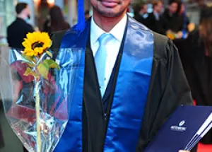 Wittenborg Graduate Making Big Steps Toward his Goals