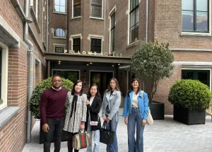 Master’s Students Participate in Guided Visit to Pillows Hotel in Amsterdam 