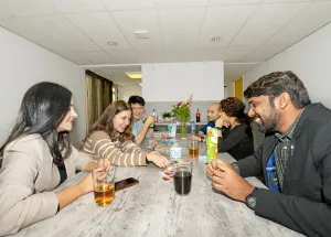 Social Area at Wittenborg Student Housing Social Area at Wittenborg Student Housing